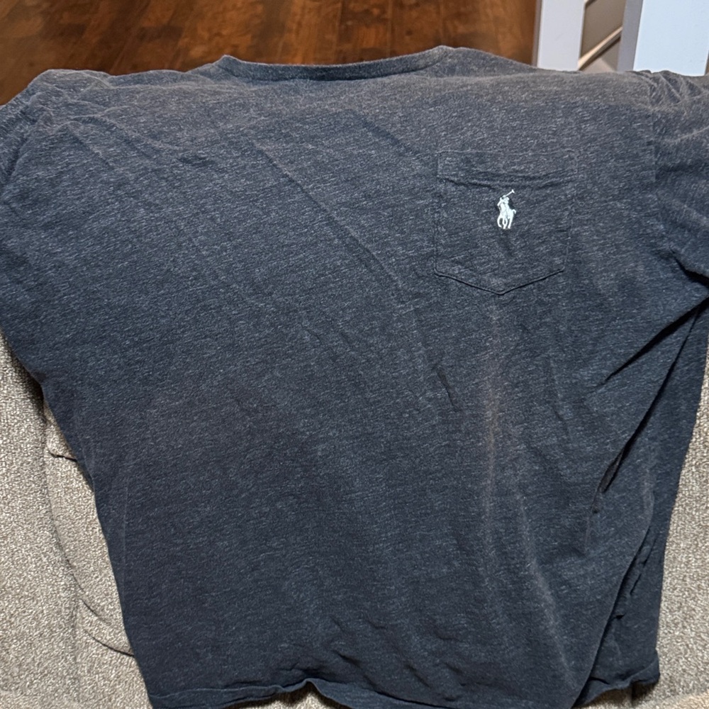 Polo by Ralph Lauren Men's Dark Gray Tee